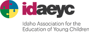Logo: Idaho Association for the Education of Young Children.